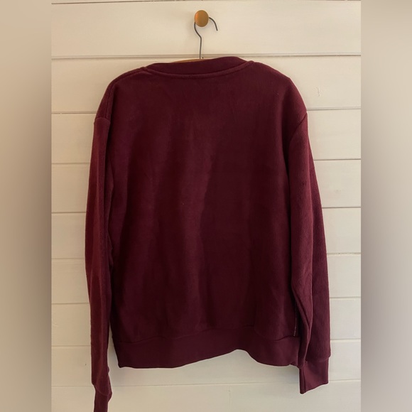 NWT M. Singer Men's Teddy Bomber Jacket in Wine Size XXL $228 - Picture 4 of 6